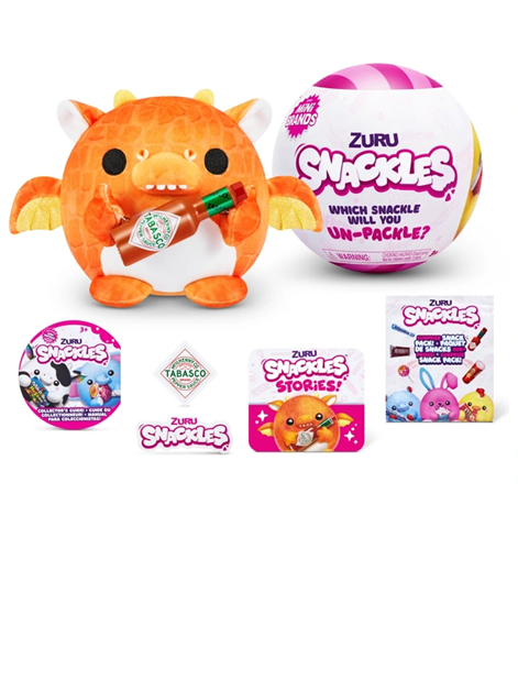 Snackles Mini Brands Series 1 Plush Assortment By Zuru