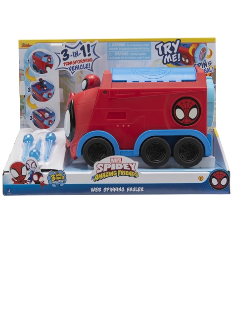 Marvel S Spidey And His Amazing Friends Web Spinning Hauler