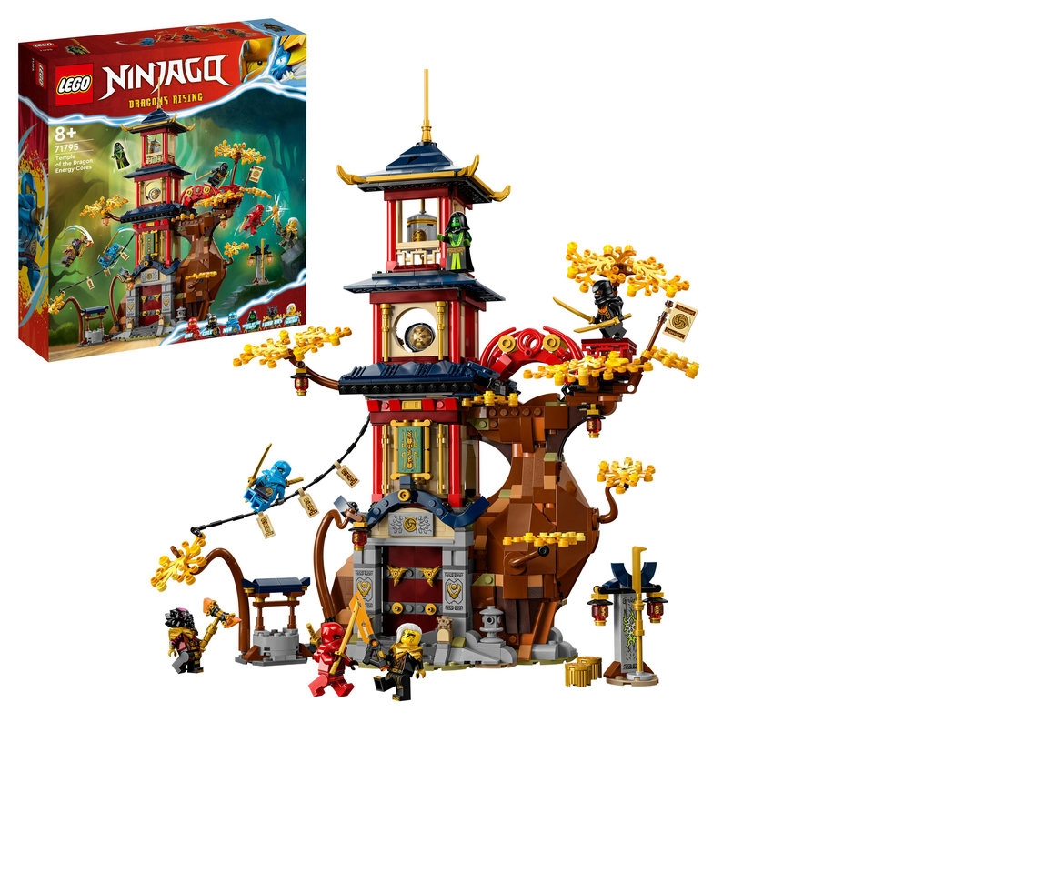 LEGO® Review: 71795 NINJAGO® Temple of the Dragon Energy Cores