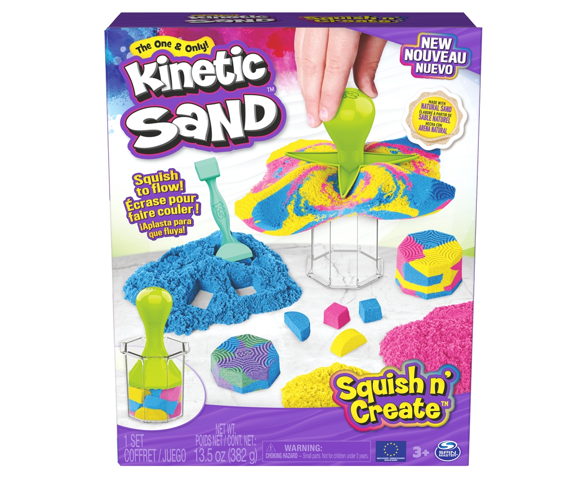 Kinetic Sand Table et accessoire de château de sable