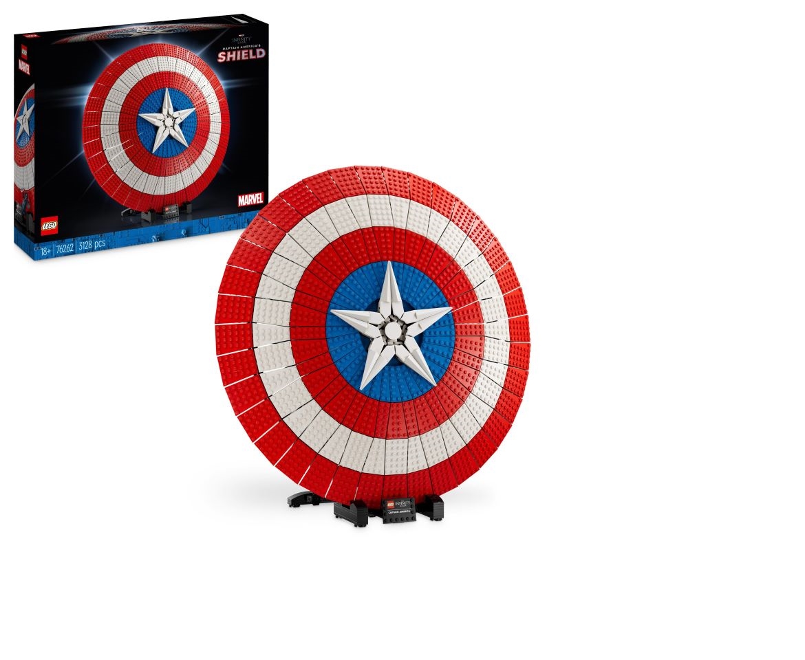 Building Kit Lego - Captain America's Shield, Posters, gifts, merchandise