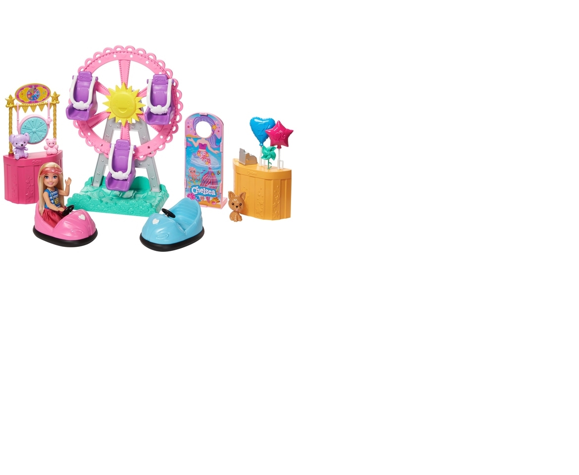Barbie Club Chelsea Doll and Carnival Playset 