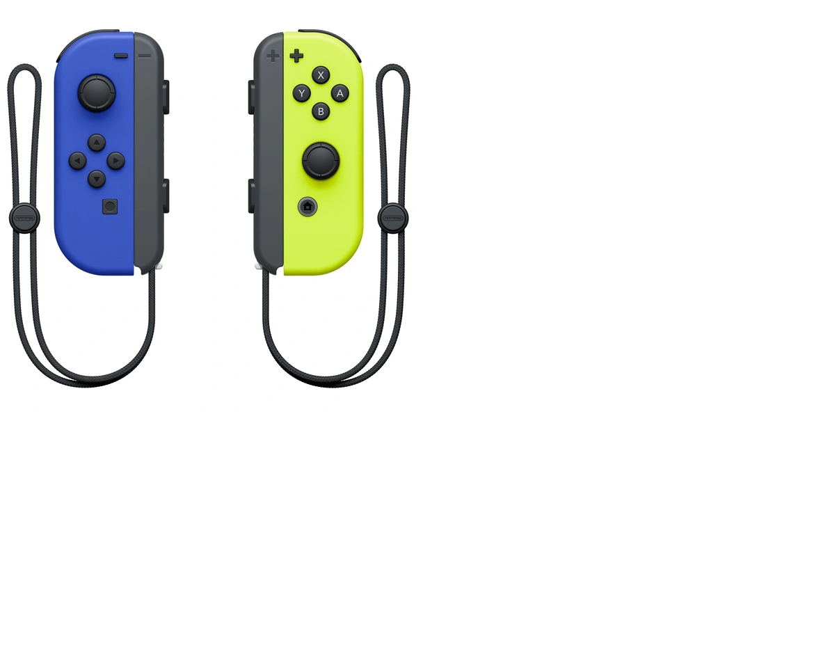 Nintendo Switch Joy-Con Pair, Neon Blue & Neon Yellow