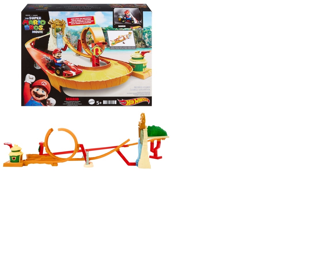 Super mario discount hot wheels track