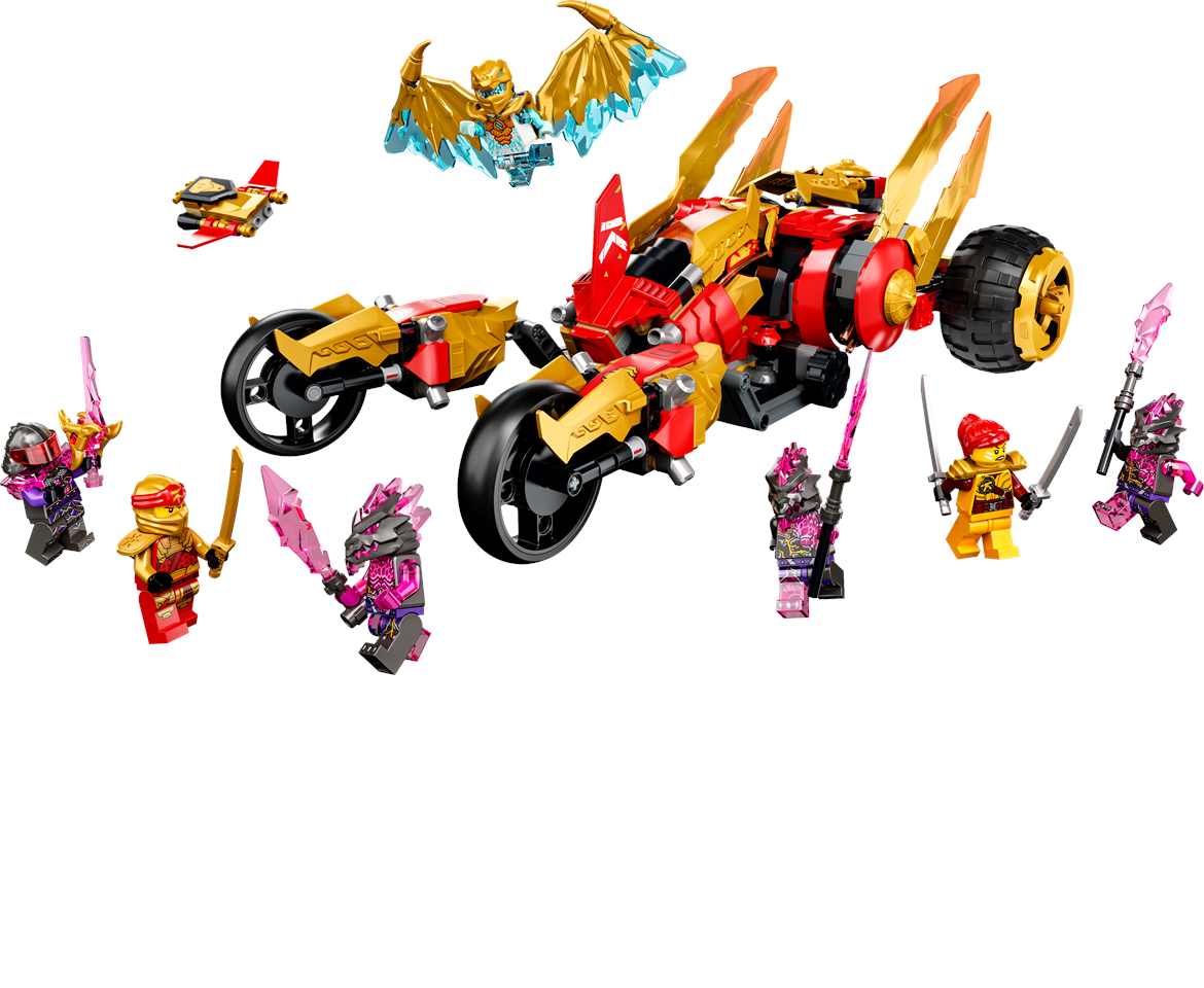 LEGO® NINJAGO® 71773 Kai's Golden Dragon Raider