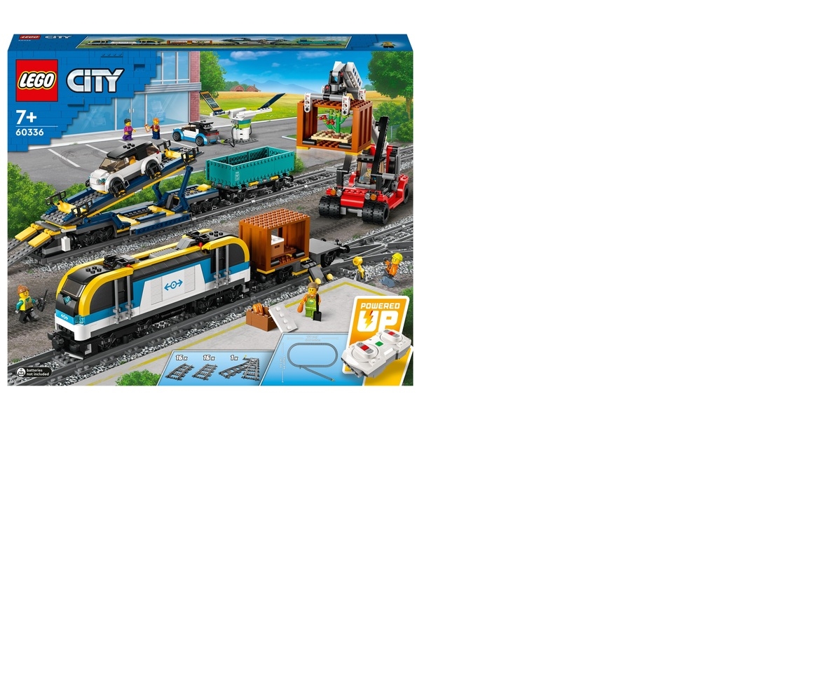  LEGO City Freight Train Set, 60336 Remote Control Toy