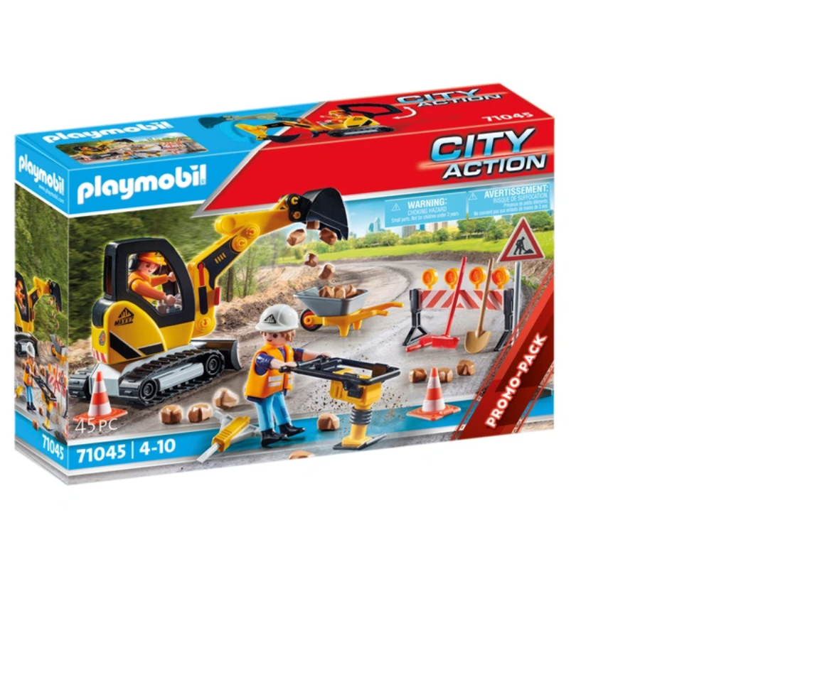 Playmobil City Action: Road Construction 71045