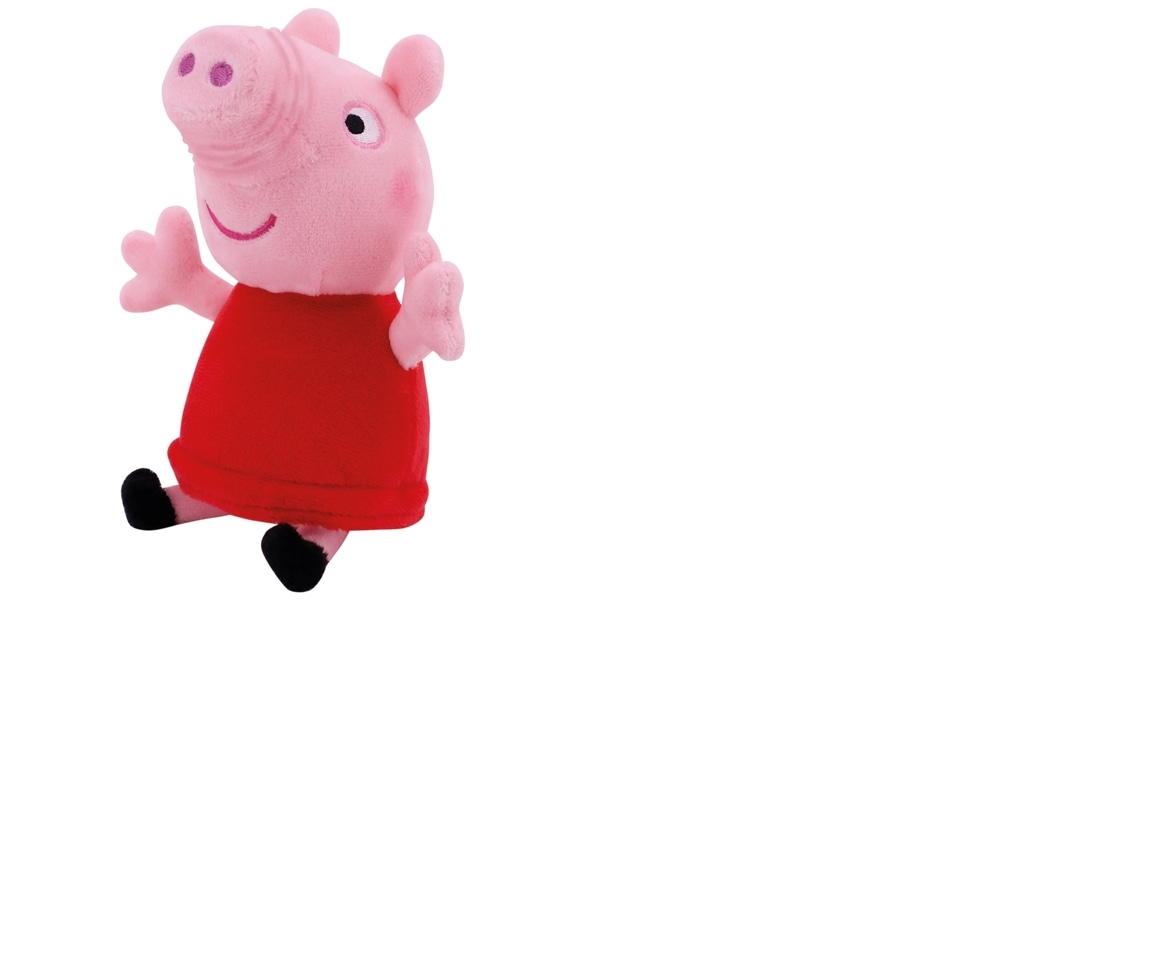 Peppa pig cycling top plush toy