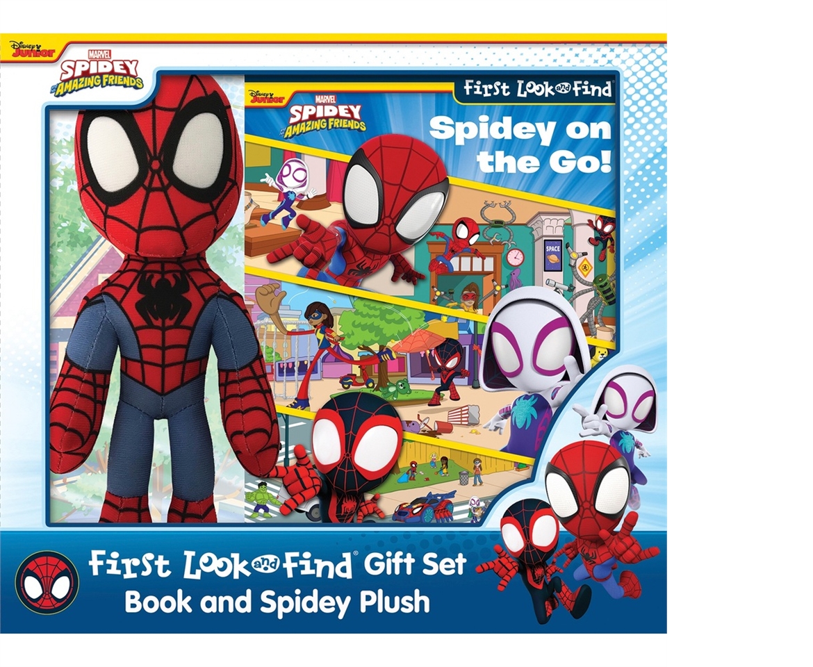 Book　Amazing　Plush　Spidey　and　and　Friends　his　Marvel　Boxset