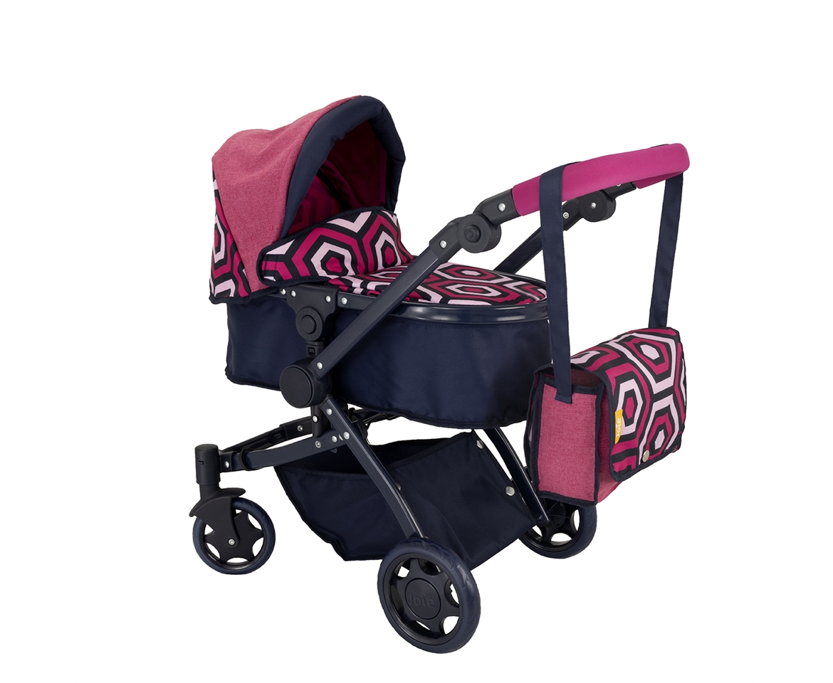 Black 2024 dolls pram