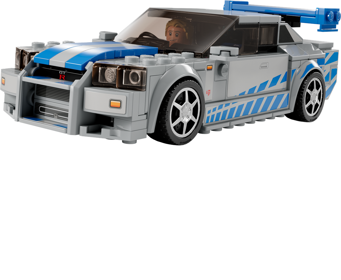 LEGO® Speed Champions 2 Fast 2 Furious Nissan Skyline GT-R (R34) 76917 (319  Pieces)