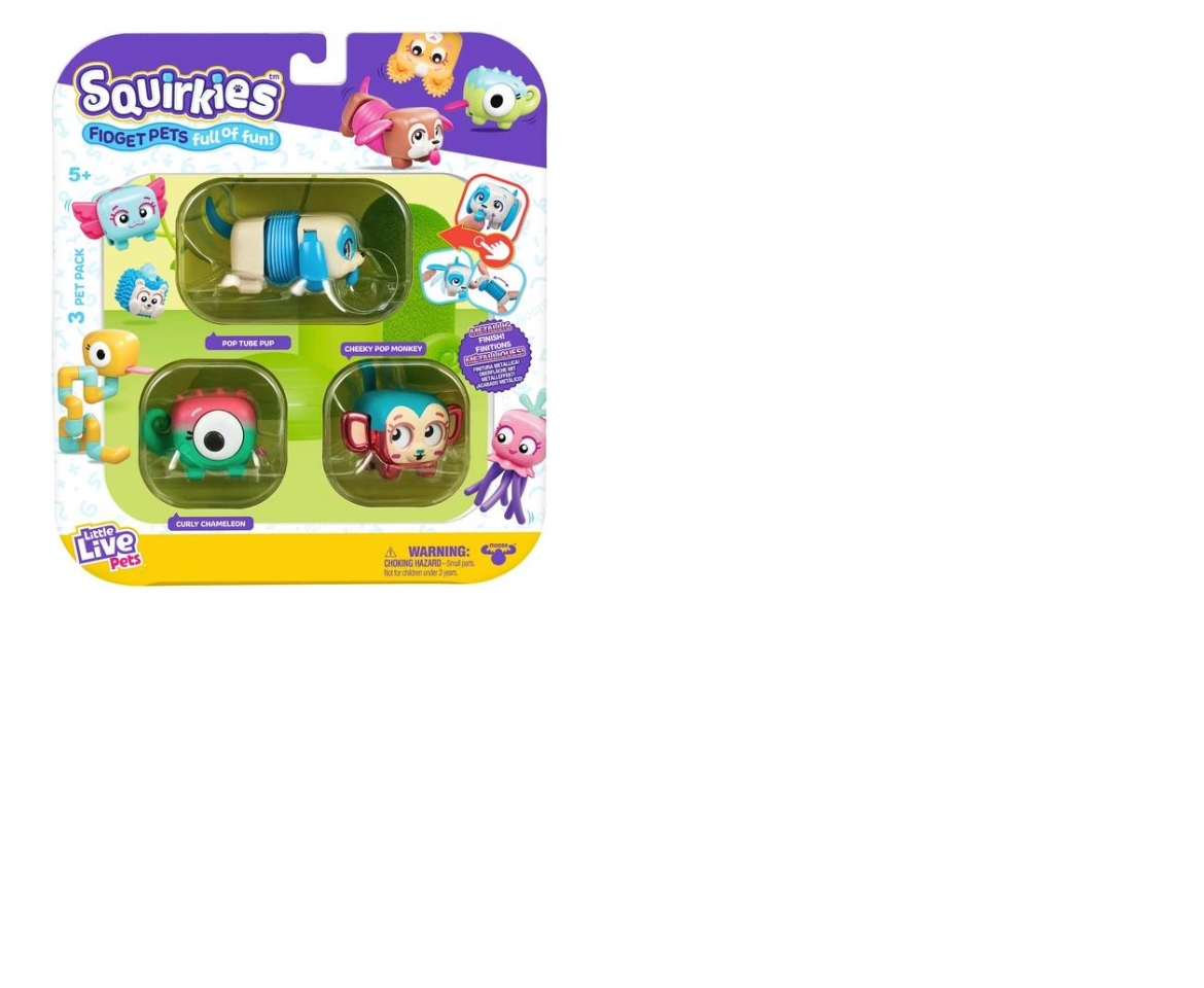 Little Live Pets Squirkies Cheeky Pop Monkey Figure 