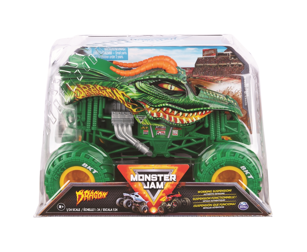 Monster Jam, Collector Die-Cast Vehicle, 1:24 Scale