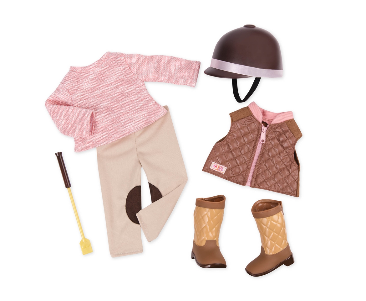 Our generation doll riding on sale outfit