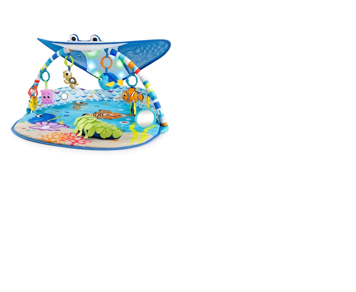 Disney Baby Finding Nemo Mr Ray Ocean Lights Activity Gym