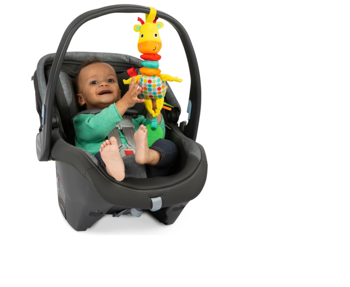Bright Starts Take Along Toy Bar for Baby Car Seats/Carriers