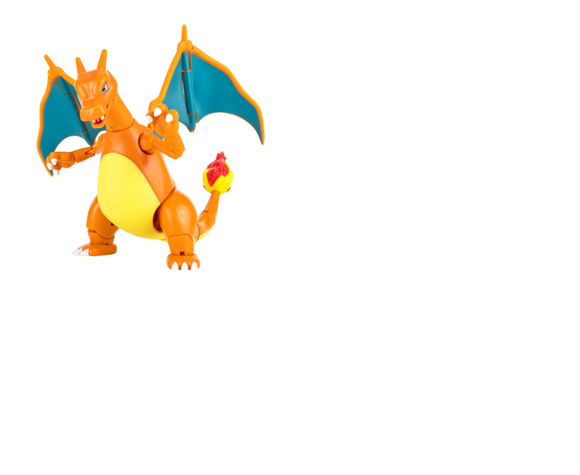 Pokemon Charizard 6 Articulated Figures