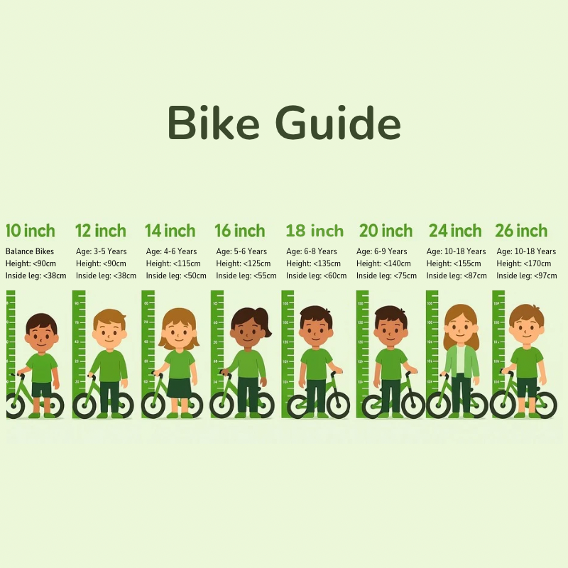 Our Cycling Size Guide