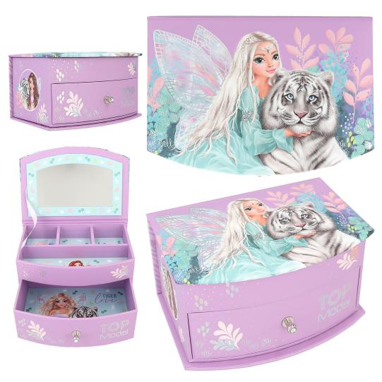 Topmodel Jewellery Box Small Fantasy Tiger