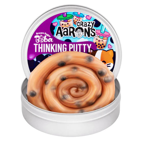 Crazy Aarons Brown Sugar Boba Thinking Putty