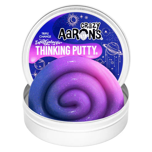 Crazy Aaron's Thinking Putty Triple Change Intergalactic