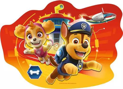 Ravensburger Paw Patrol Family Time 4 Large Shaped Jigsaw Puzzles (10, 12, 14, 16 Piece)