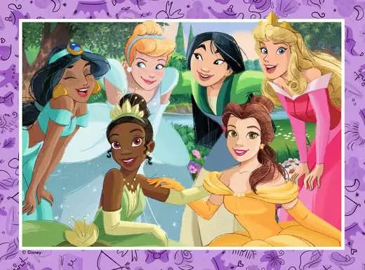 Ravensburger Disney Princess 4 In A Box (12, 16, 20, 24 Piece) Jigsaw Puzzles