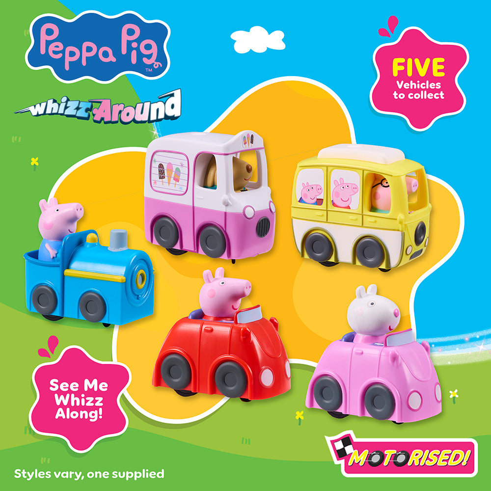 Peppa Pig Whizz-Around - Peppa’s Little Vehicle Assortment