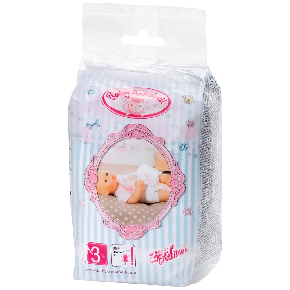 Baby Annabell Baby Doll Nappies 5 Pack