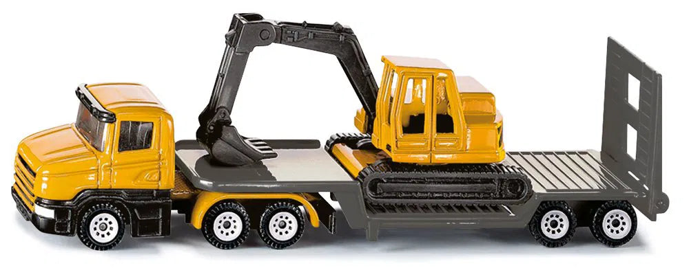 Siku Low Loader With Excavator 1:87 Scale