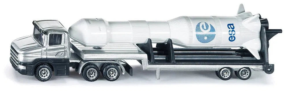 Siku Low Loader With Rocket 1.87 Scale