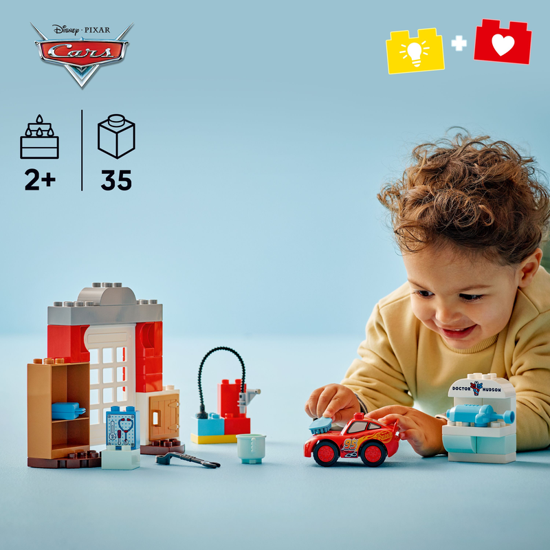Lego® Duplo® ¦ Disney And Pixar Cars Mcqueen’s Visit To Doc’s Garage 10456