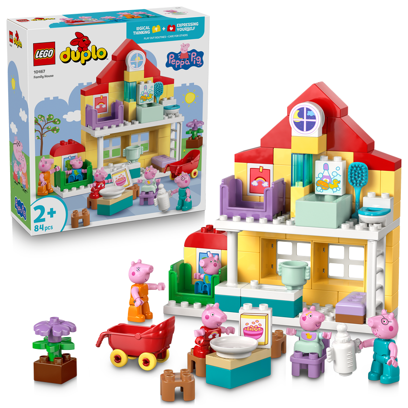 Lego Duplo Peppa Pig Family House Toy 10467