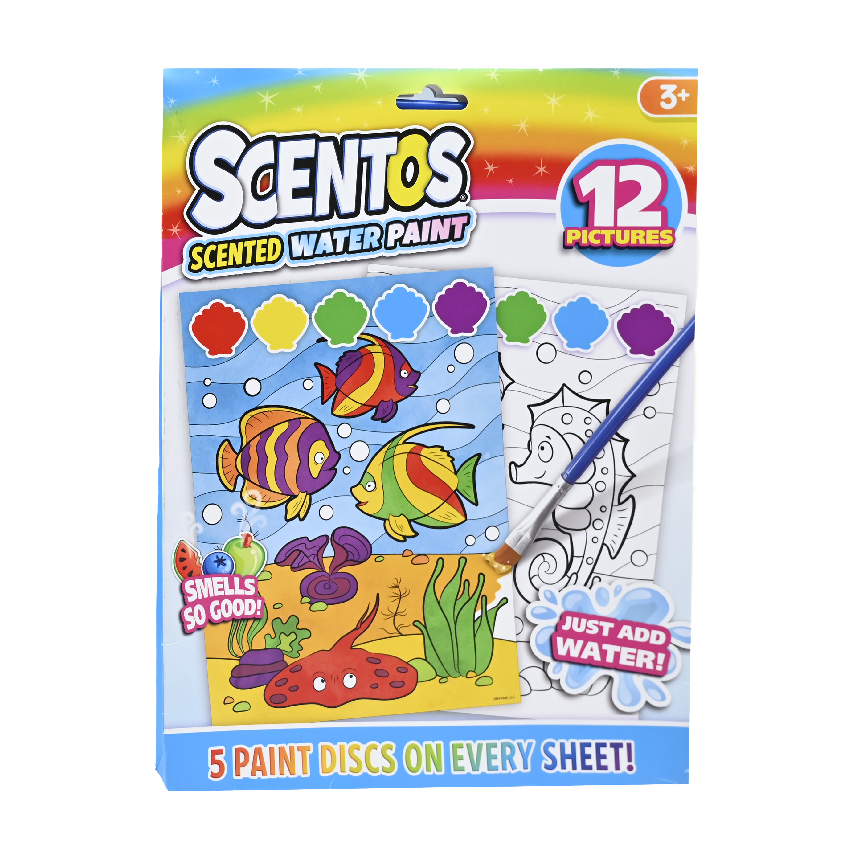 Scentos Water Painting Pictures Jungle Or Selfie Assortment