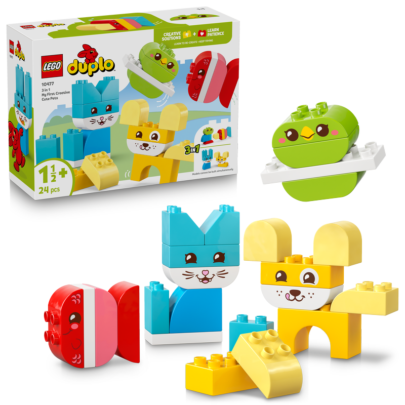 Lego® Duplo® My First 3 In 1 Creative Cute Pets Toy 10477