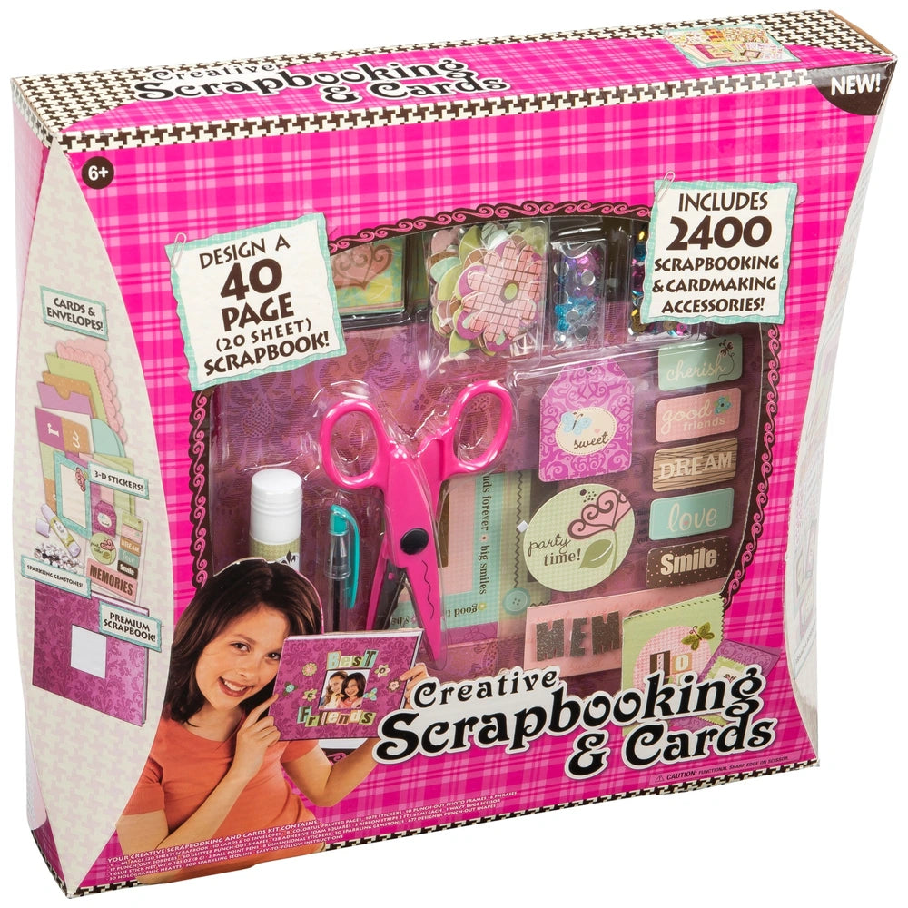 Scrapbook And Card Making 2400 Piece Kit