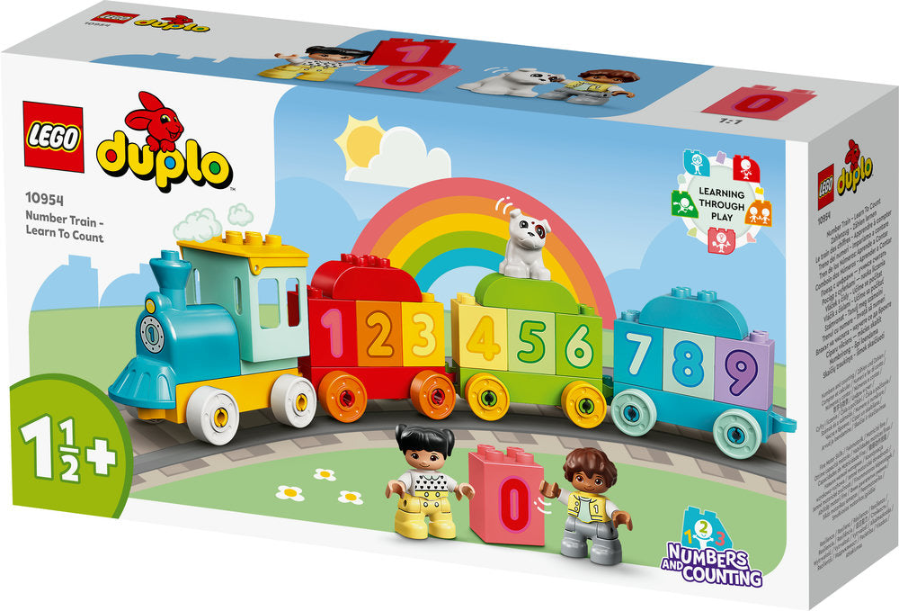Lego® Duplo® My First Number Train - Learn To Count 10954 Building Toy (23 Pieces)