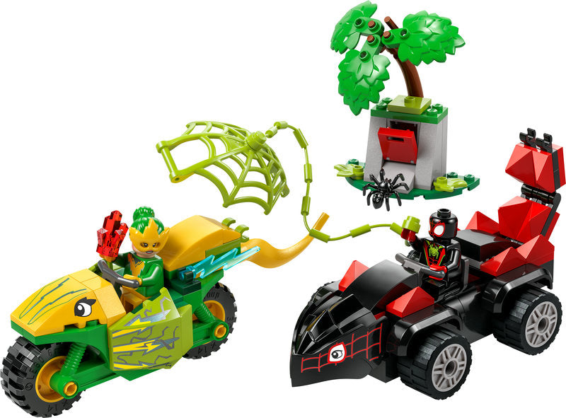 Lego® Marvel Spidey And His Amazing Friends Spin And Electro Dinosaur Vehicle Chase 11198