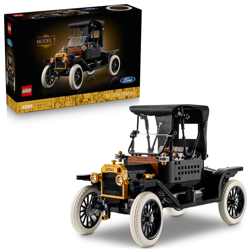 Lego Icons Ford Model T Car Kit For Adults 11376