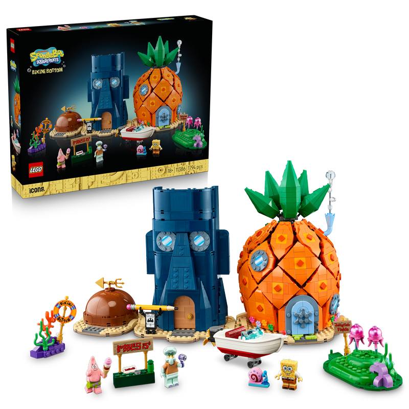 Lego Icons Spongebob Squarepants: Bikini Bottom 11386