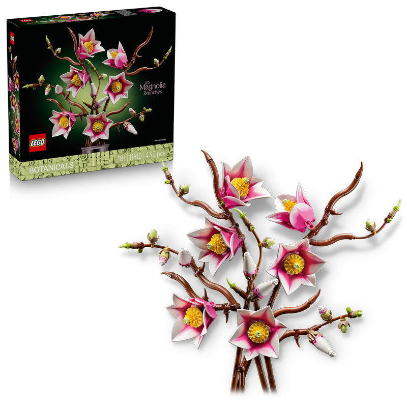 Lego Botanicals Magnolia Branches Flower Decor 11510