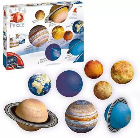 Ravensburger Planetary Solar System 3D Jigsaw Puzzles