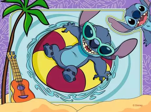 Ravensburger Disney Stitch 4 In A Box (12, 16, 20, 24 Piece) Jigsaw Puzzles
