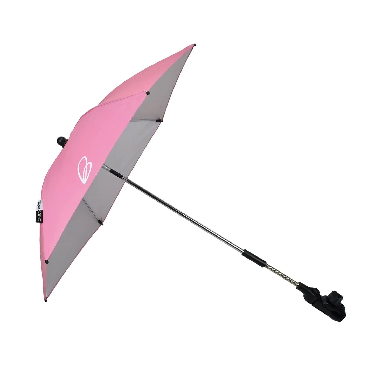 bugaboo parasol soft pink Asalvo Universal Umbrella For Stroller Pink