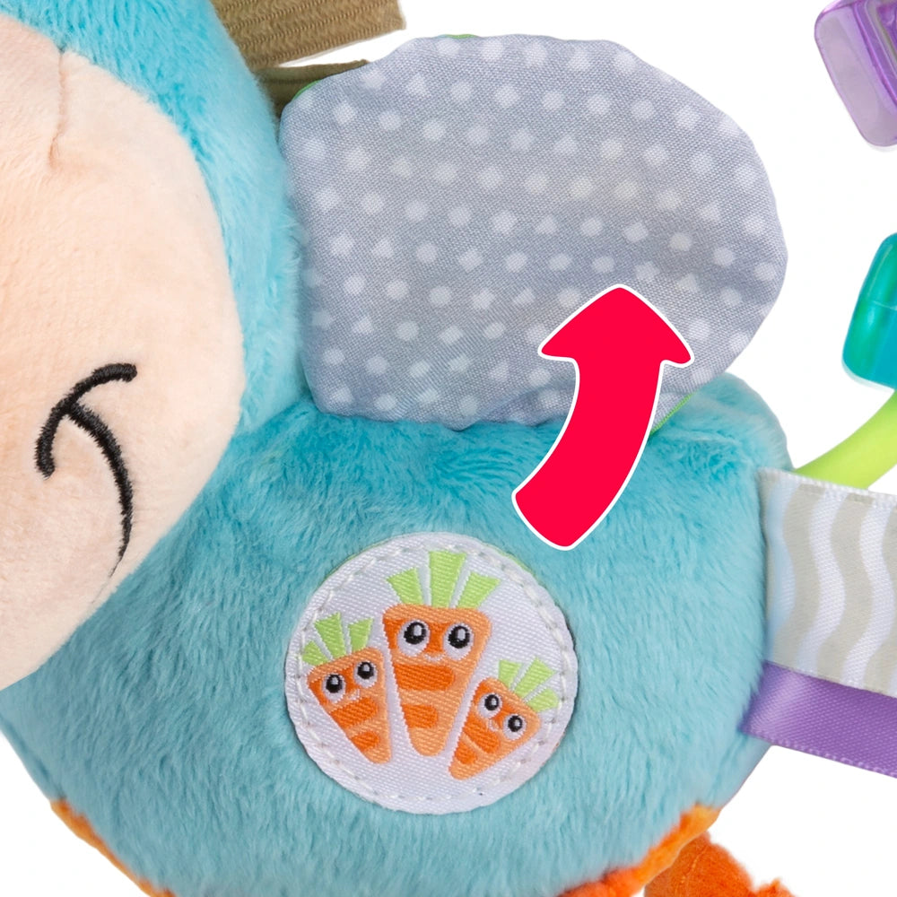 Playgro Clip Clop Activity Rattle Blue