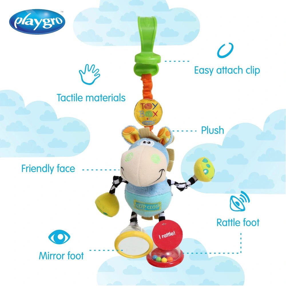Playgro Dingly Dangly Clip Clop Toy Box