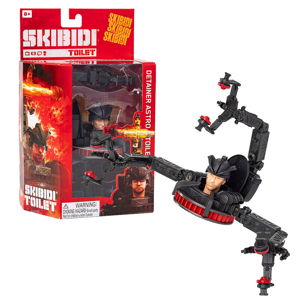 Skibidi Toilet Deluxe Figure - Detainer Astro Toilet