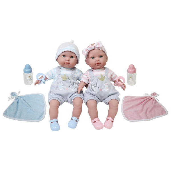 38Cm Berenguer Boutique Twins Deluxe Giftset