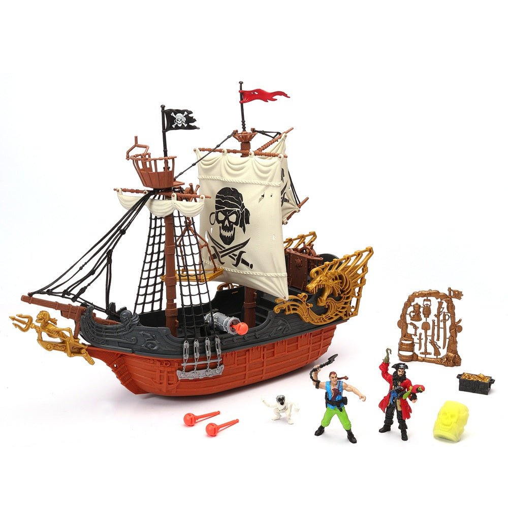 Deluxe Captain Pirate Ship Playset