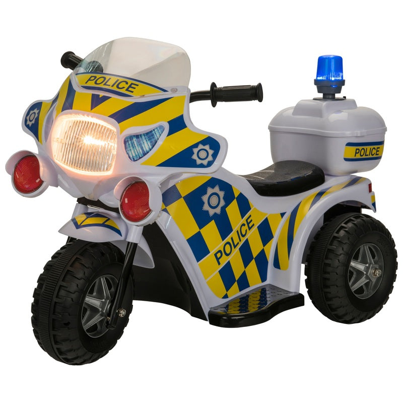 Police 6 Volt Motorbike Ride On